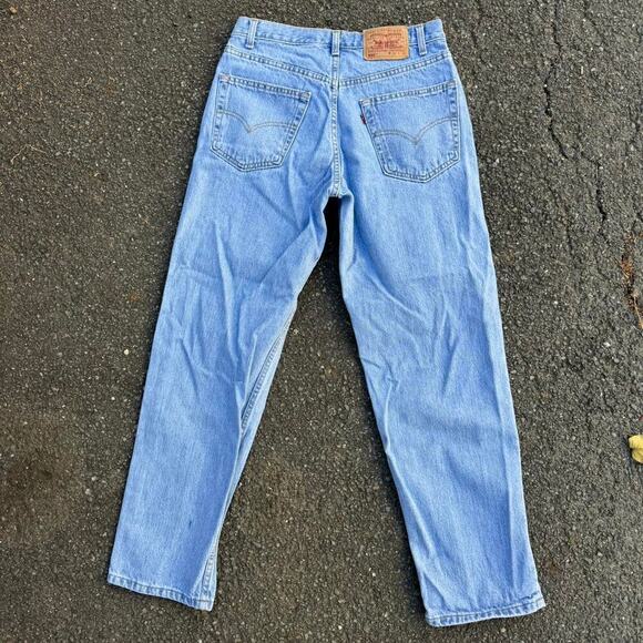 Vintage levis 550 light jeans Made in Canada 32 30 - Picture 5 of 6